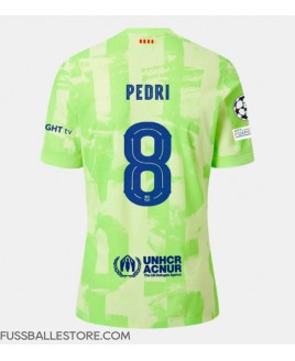 Günstige Barcelona Pedri Gonzalez #8 3rd trikot 2024-25 Kurzarm